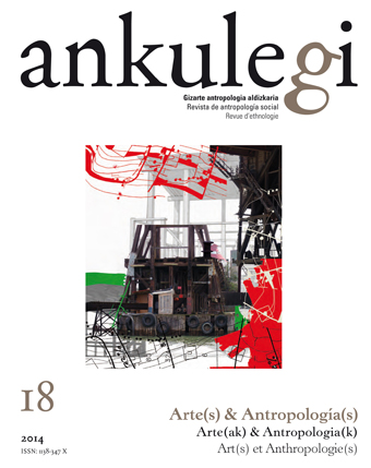 Cover of "Ankulegi" journal, issue 18.