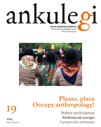 Cover of “Ankulegi” journal, issue 19.