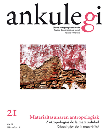 Cover of “Ankulegi” journal, issue 21.