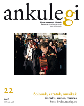 Cover of “Ankulegi” journal, issue 22.