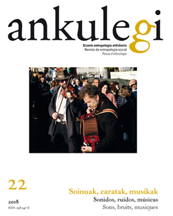 Portada del número 22 de la revista “Ankulegi”.
