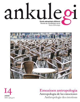 Cover of “Ankulegi” journal, issue 14.