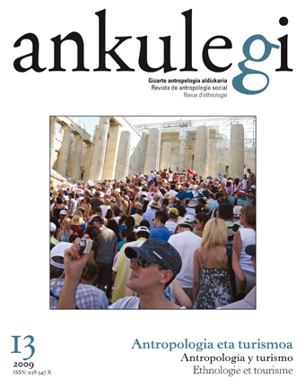 Portada del número 13 de la revista “Ankulegi”.